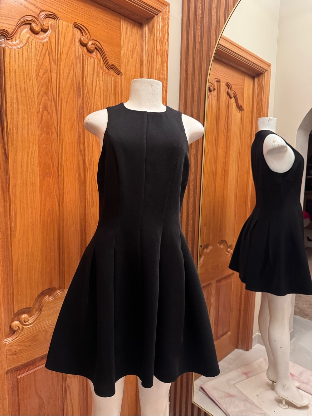 Dillards black mini dress